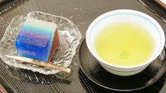 今日は青いもので