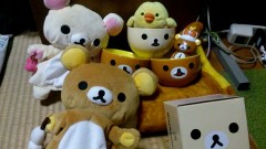 リラックマグッズが結構たまってきた