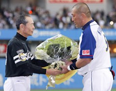 清原選手に目頭熱くなる