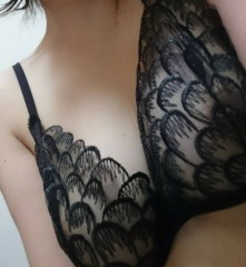 今日の下着わスケスケランジェリーで…