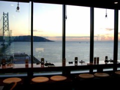 夕食（海鮮焼）