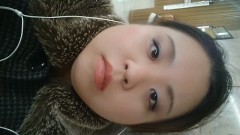 化粧してもらった