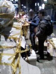 少女像  売春婦像  ゴミ像