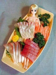 女体盛り(*^o^*)