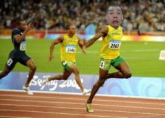 人類最速・・・（￣∇+￣）ｖ