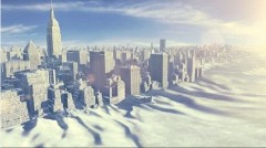 雪が降ってきた！！・・・;￣ロ￣)!!