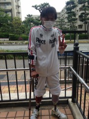 あっ！歩いた？！・・・(￣∇+￣)v