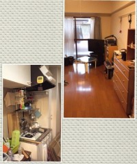 自転車の修理＆部屋の片付け