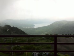 箱根のターンパイクのカフェに来ました