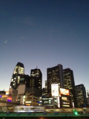 夕方…新宿…