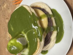 抹茶パンケーキ