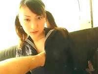 堤さやかちゃんセーラー服似合過ぎH！