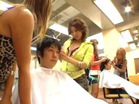 なんともサービスのいい美容室