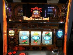 久しぶりにスロットを打ちました。