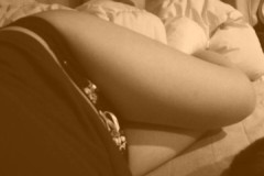 ベッドでゴロゴロしながらー