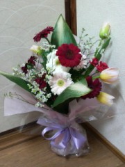 花束アレンジメント