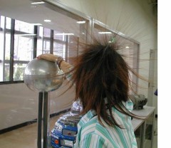 電気、飛ばします。