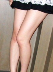 今日はナマ足だぜっ！(笑)