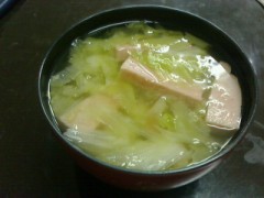 今日のお味噌汁