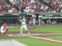 カープＶＳ西武戦に行ってきました。