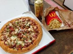 たまにゃこーいう日もありはさ