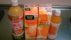 キキ？利き？聴き？オレンジジュース。。。。