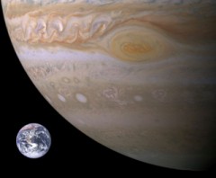 地球は大きい　　宇宙との比較をしてみました