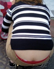 偶然パンチラ見かけたことある？