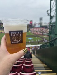 今日の球場ビール