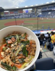 今日の球場メシ
