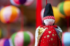 雪の雛祭り・・・