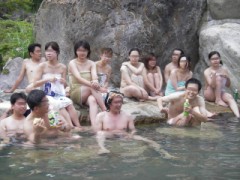 混浴パーティーは楽しそう