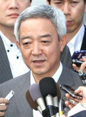 松本龍震災復興担当相