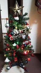 【お題日記】自宅にクリスマスツリーは飾りますか？