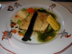 たまには、地中海風のレストランでランチしました。