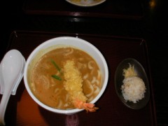 古奈屋のカレーうどん