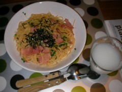 たらこパスタ