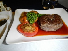 機内食は、こんなの(^^)v