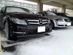 雪の後は、凄い暴風雨です(*_*)