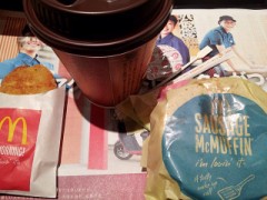 ソーセージマフィン^o^