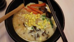 野菜トンコツラーメン(^O^)
