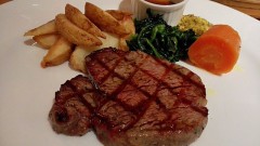 フィレを食べました^_−☆