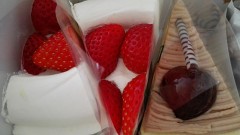 イチゴのショートケーキ！