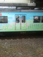 ＪＲ桜井線（万葉まほろば線）のラッピング電車