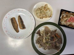 休みの日の朝飯は、自分で作ります