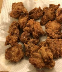 フレーク入り唐揚げってサクサク美味しい