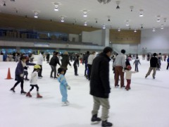 スケート初滑り