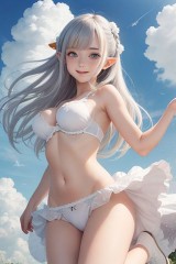 AIイラスト ちょい腕上げたよ　( ˙꒳​˙  )