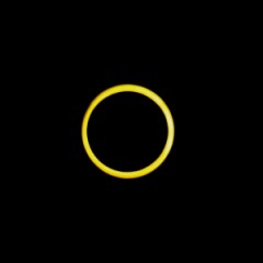 金環日食写真ぽよ