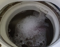 カーテンの洗濯